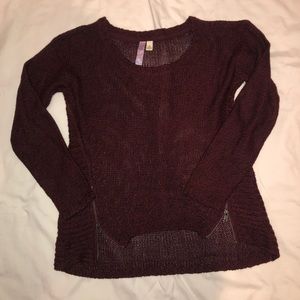 Alya (boutique) Red Sweater